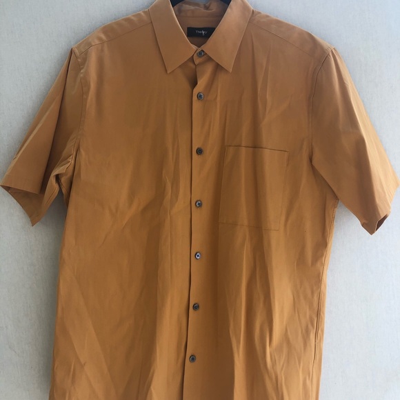 Theory Other - THEORY GOLD BUTTON UP